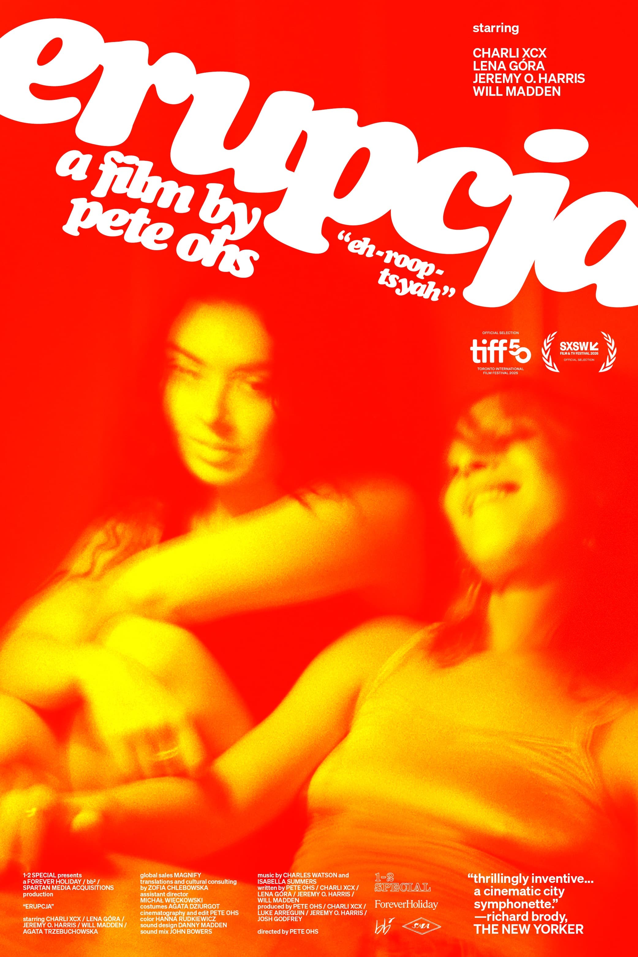 Erupcja one-sheet